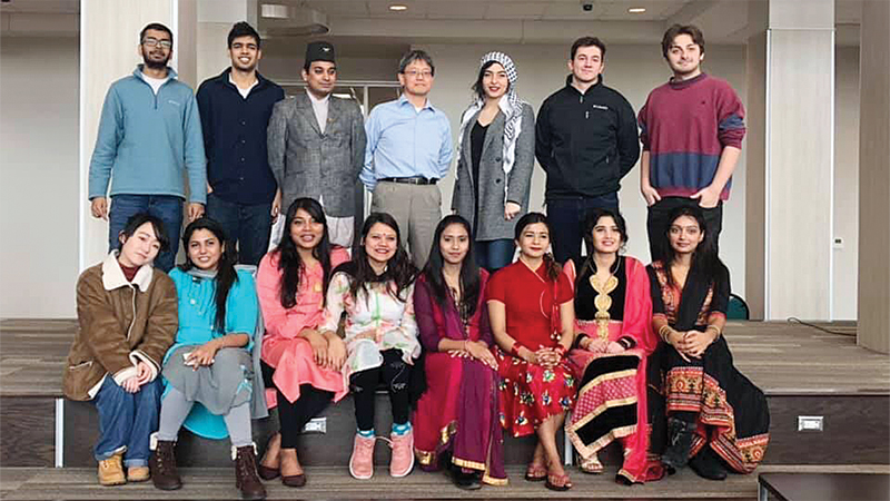 Students and faculty organized International Mother Language Day to celebrate cultural diversity