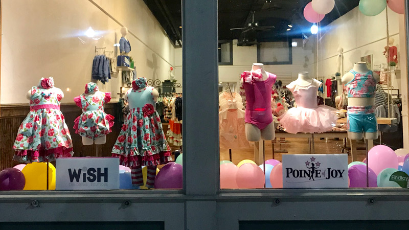Wish Children’s Boutique and Pointe of Joy Dance Boutique Opens