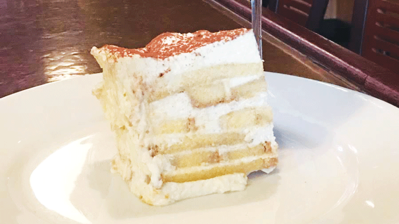 Tiramisu and a Chocolate Martini @ Rossilli’s