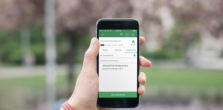 person holding phone