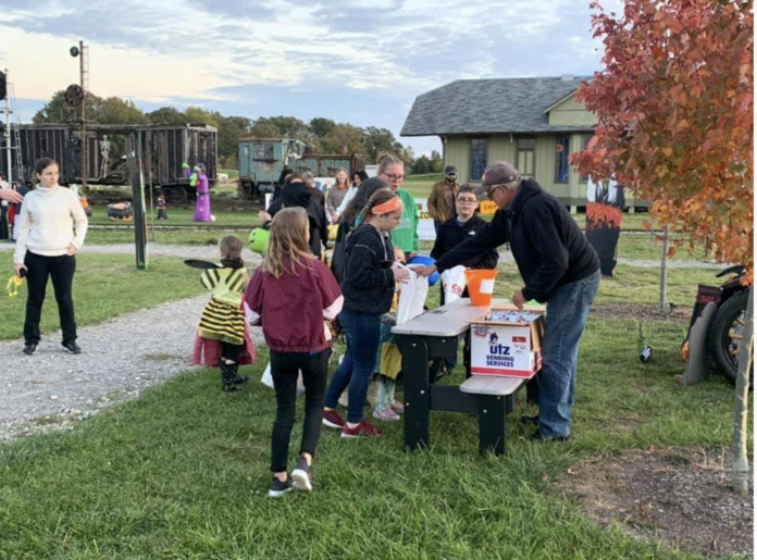 trick or treat train