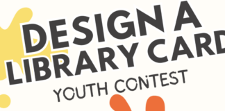 design a library card, findlay hancock public library